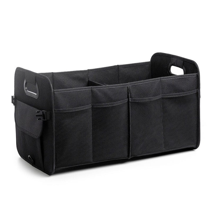 Organizer storage basket with side compartments Bowlift