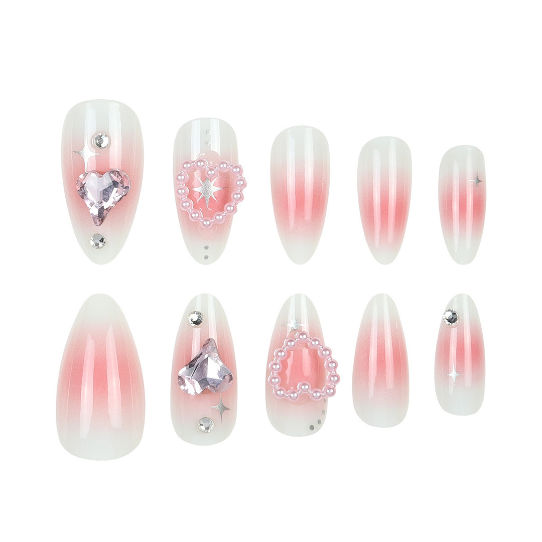 Artistic Stiletto Tip Nail Art Bowlift