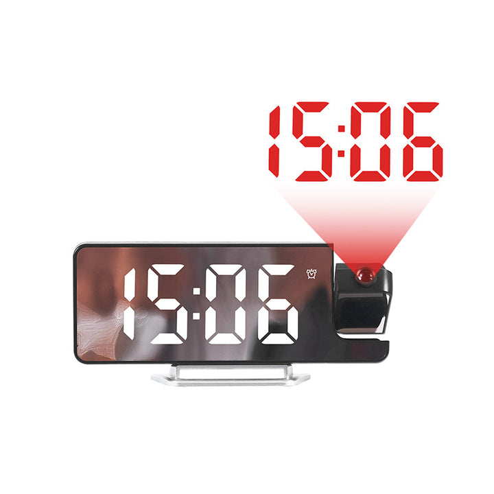 Projection alarm clock with multifunctional LED display Bowlift