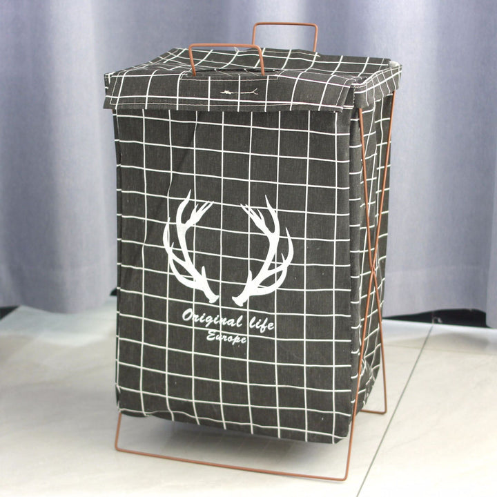 Decorative laundry basket with inspiring quotes Bowlift