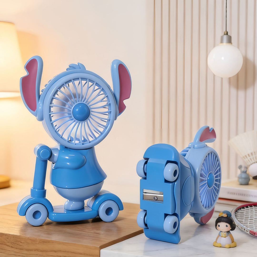 Women's Creative Fan in Playful Animal Design Bowlift