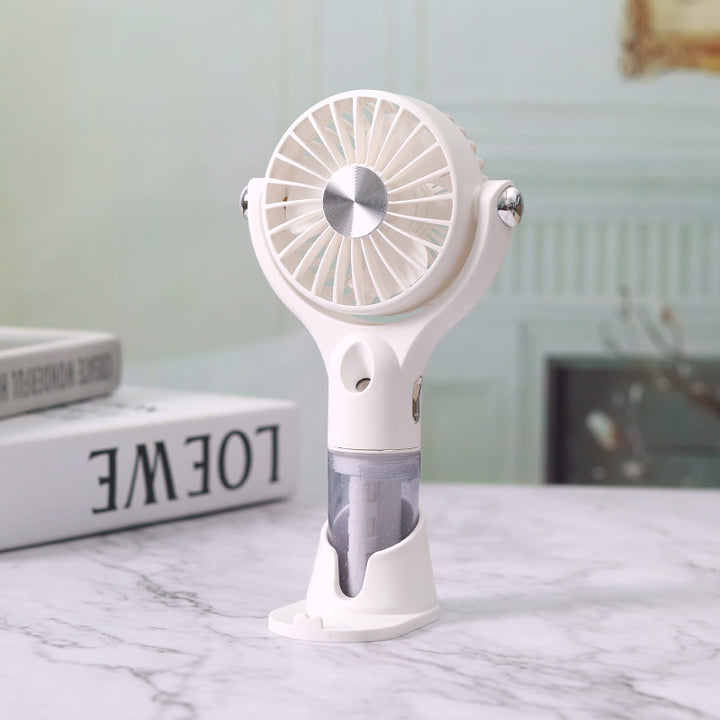 Ladies Portable Mist Hand Fan Bowlift