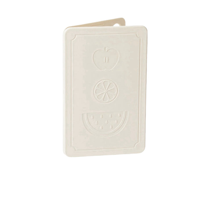 Flexible Silicone Fruit-Embossed Chopping Board Bowlift