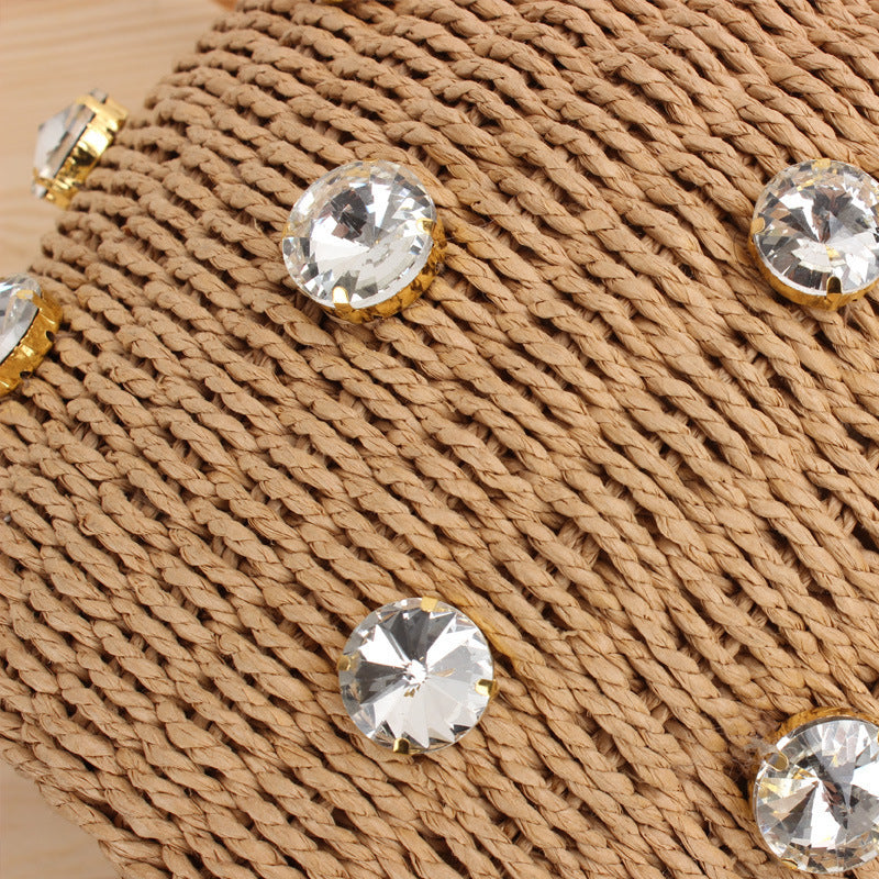 Handbag with crystal accents Bowlift