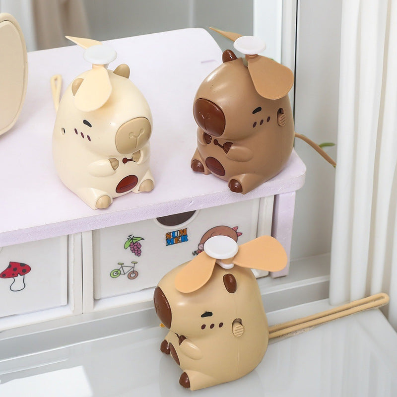 Ladies table fan in cute animal design Bowlift