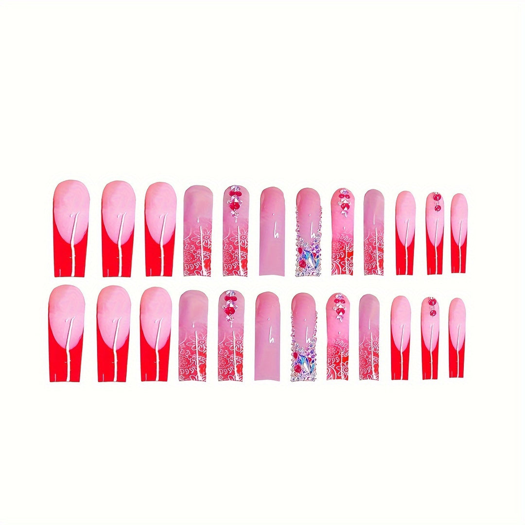 Decorative Glam Nail Art Bowlift