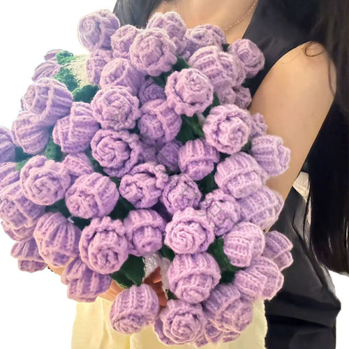 Handmade Crochet Flower Bouquet