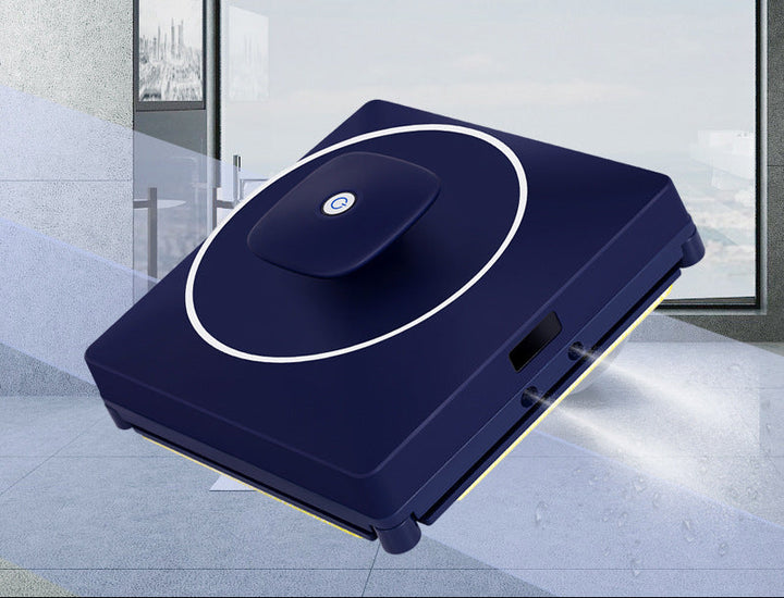smart automatic robotic window cleaner with integrated spray and precision squeegee Bowlift