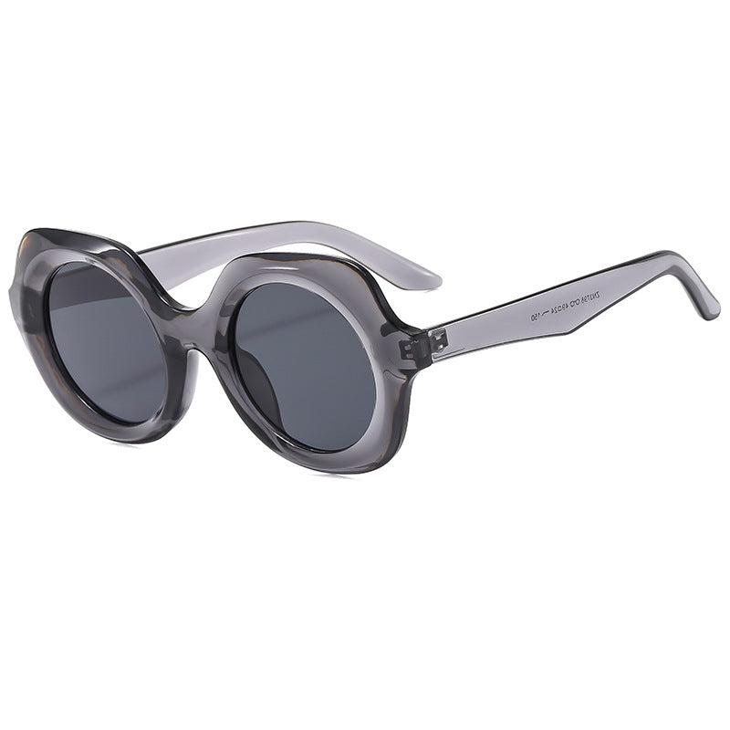 Ladies designer sunglasses with extravagant tortoiseshell frame Bowlift