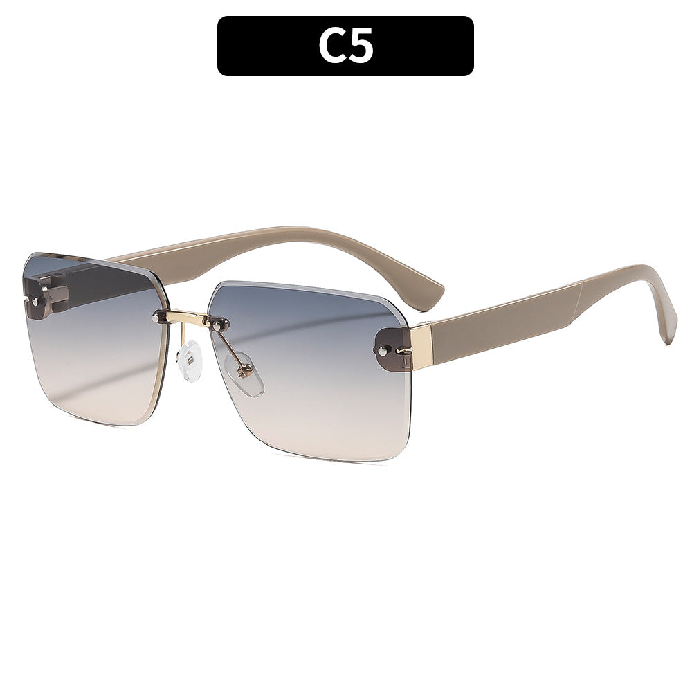 Elegant Modern Square Frame Sunglasses