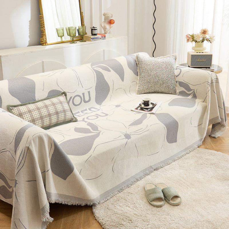 Decorative Floral Throw Blanket