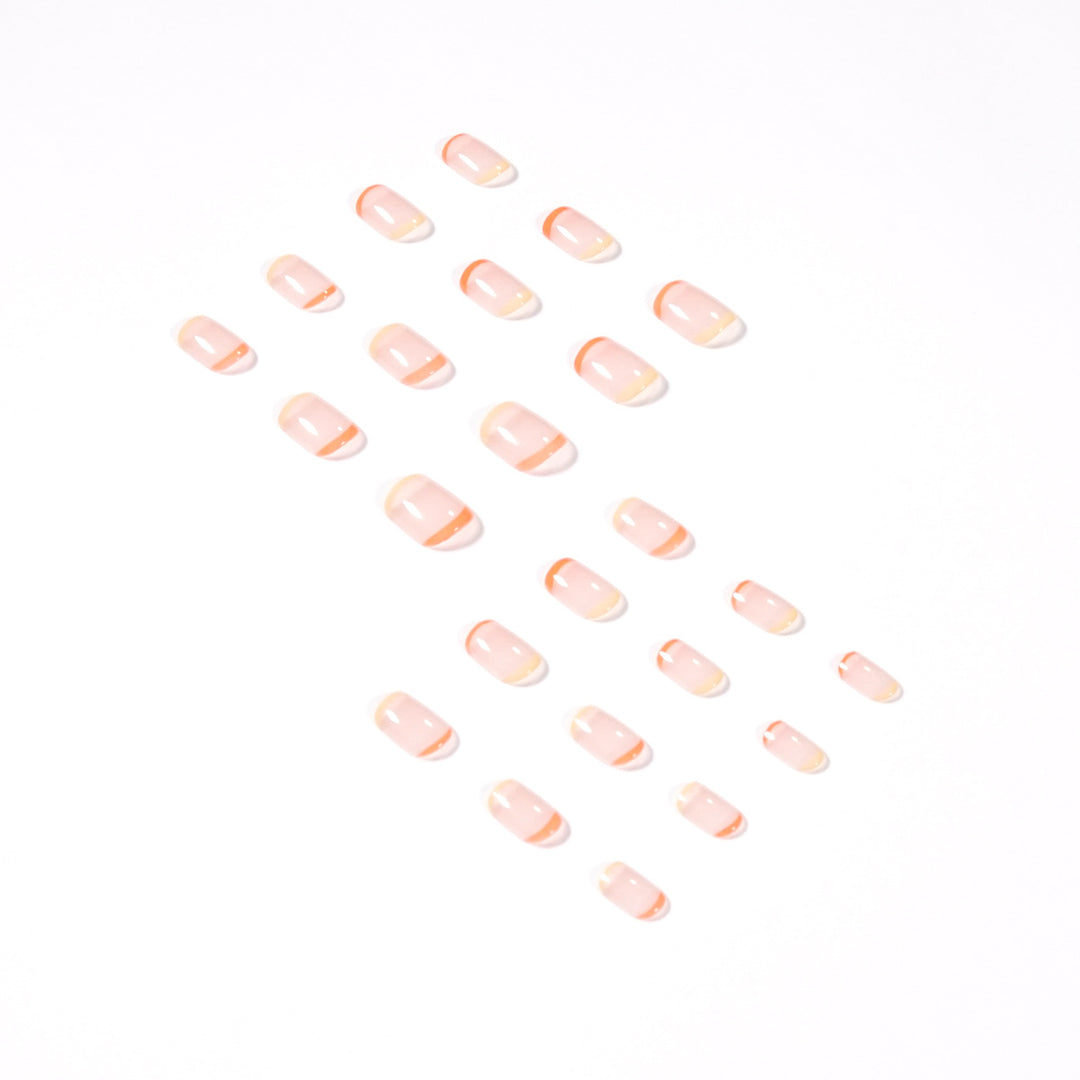 Elegant Nail Art with Bright Tips Bowlift