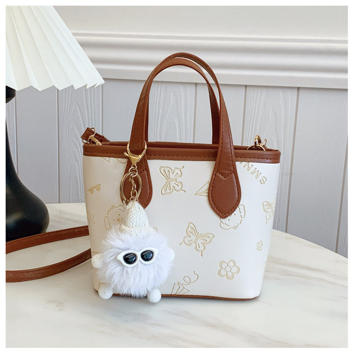Playful Mini Handheld Tote Bag Bowlift
