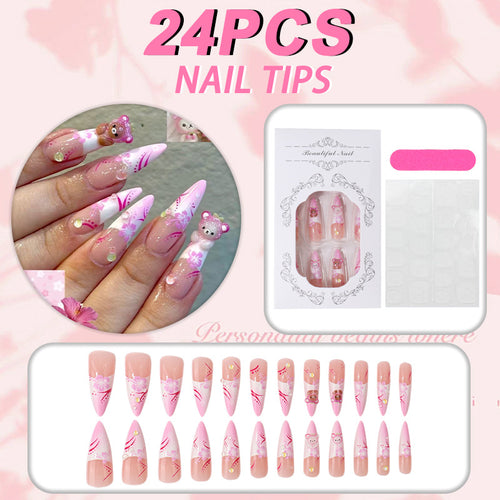 Decorative Cartoon Nail Tips Bowlift