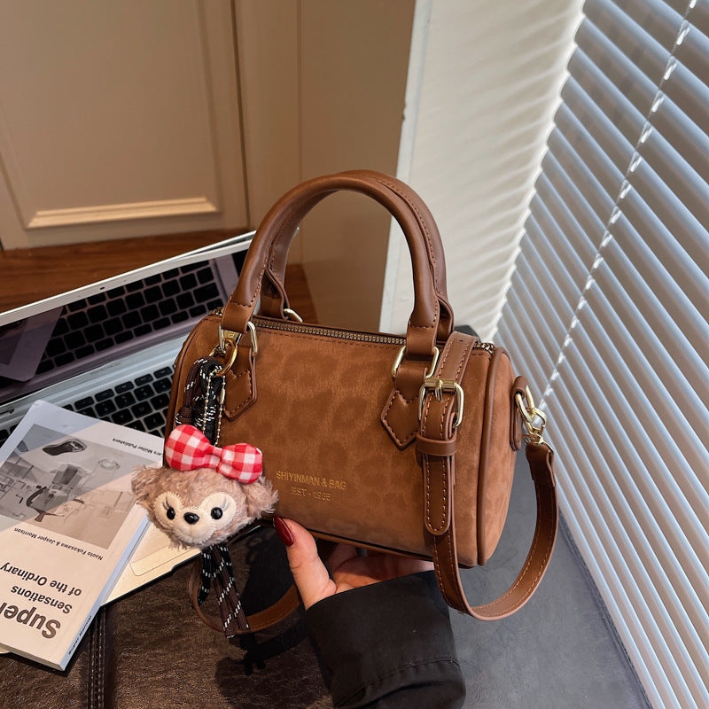 Miniature Leather Handbag Bowlift