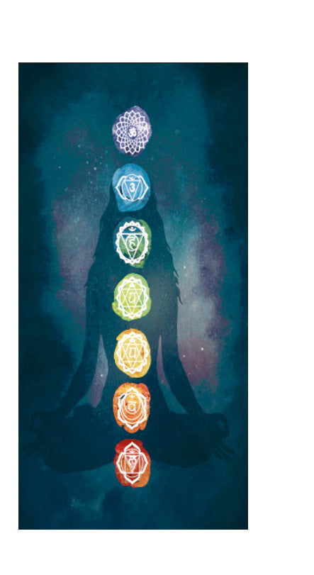 Chakra Symbol Wall Tapestry