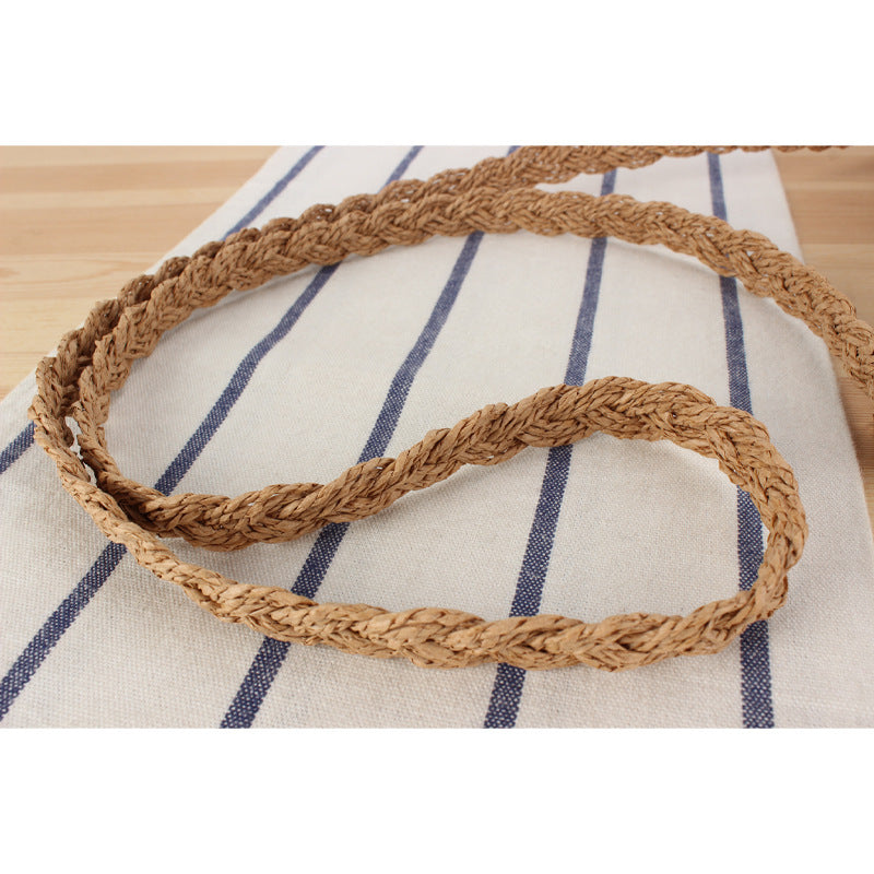 Handbag Made of Fine Macrame with Tassel Decoration Bowlift