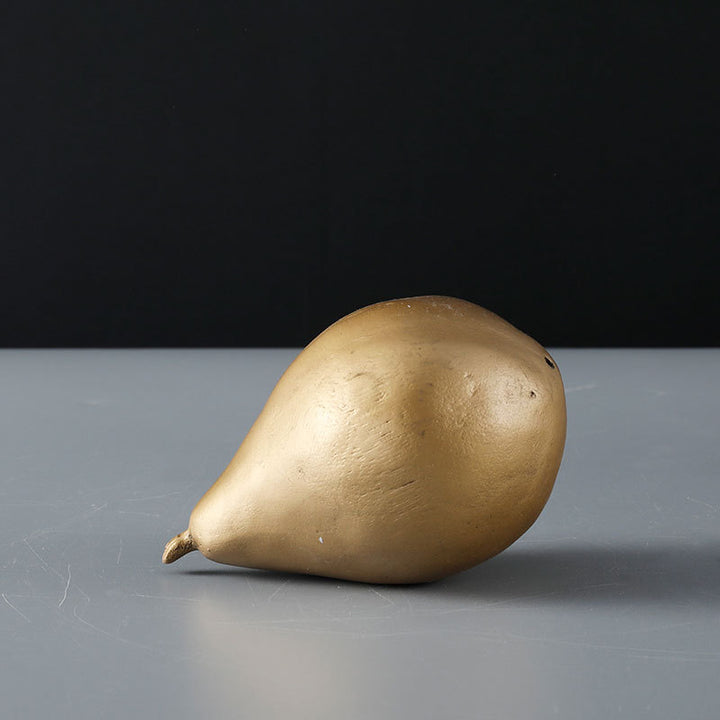 Sculpted Decorative Fruit Figurine