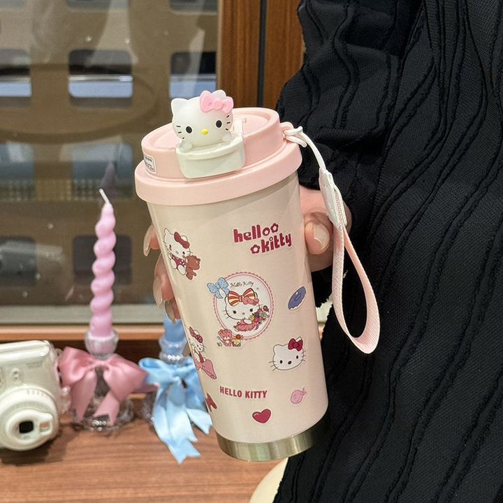 Women's insulated mug with playful character design Bowlift