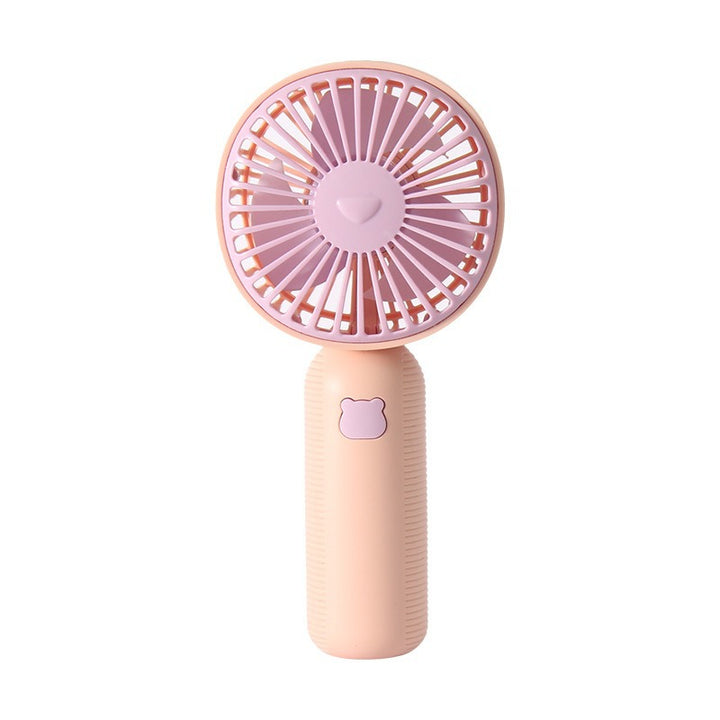 Unisex Portable Handheld Fan with Ergonomic Design and Rechargeable Battery Bowlift