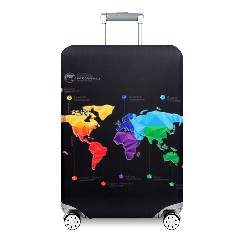 Abstract Art Hard Shell Suitcase Bowlift