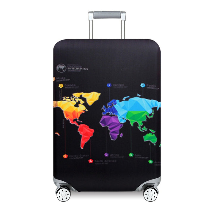 Abstract Art Hard Shell Suitcase Bowlift