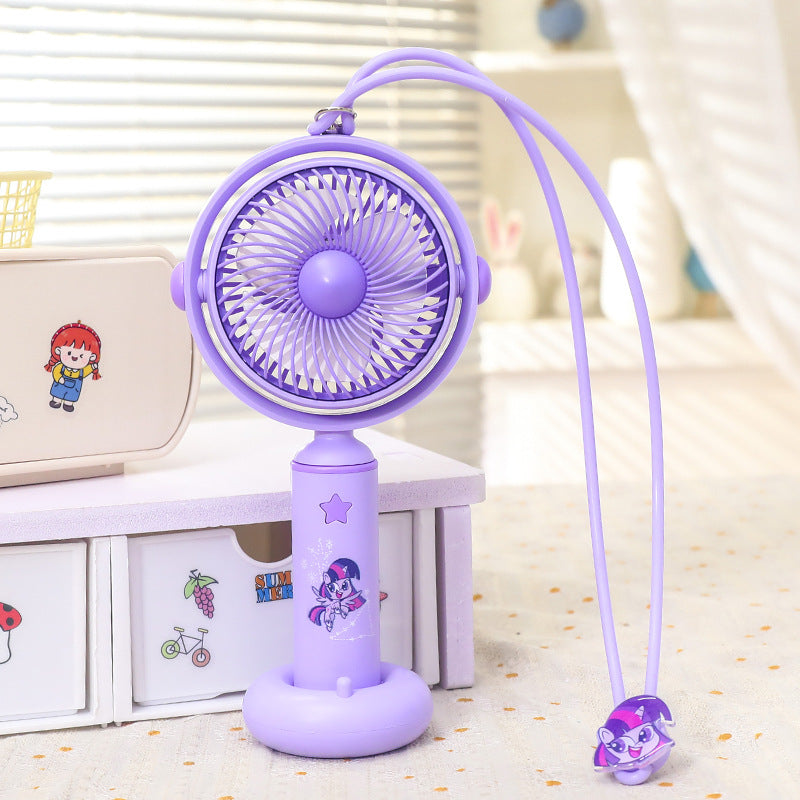 Ladies portable handheld fan in creative animal design Bowlift
