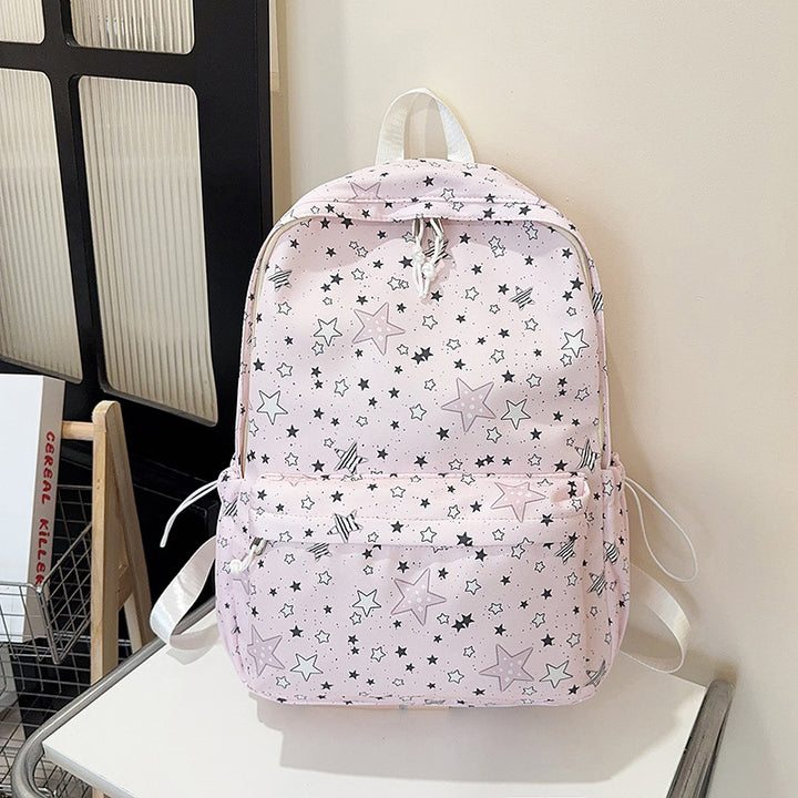Star-Patterned Casual Daypack