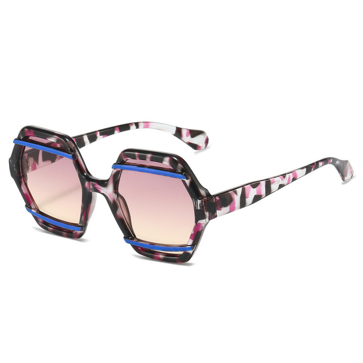 Oversized Geometric Sunglasses Bowlift