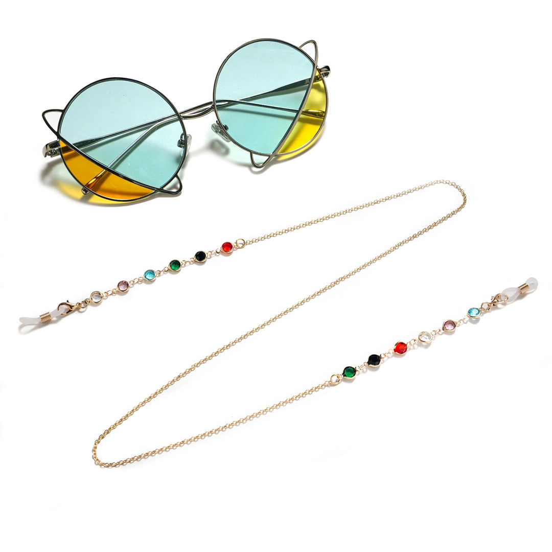 Elegant Gold-Plated Eyewear Chain Bowlift