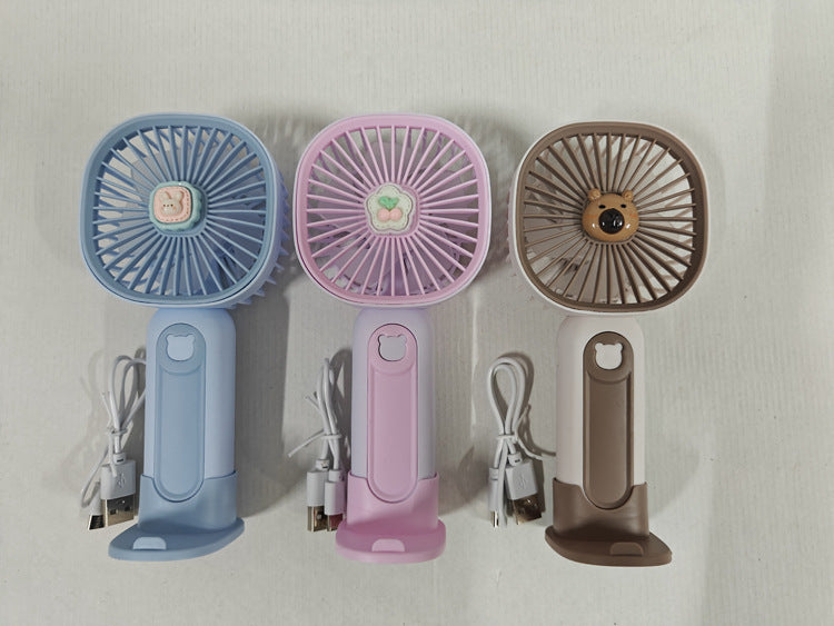 Unisex Portable USB Hand Fan with Ergonomic Design Bowlift