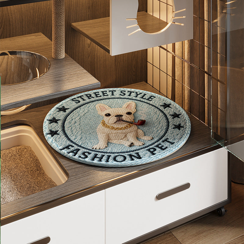 Soft and Durable Pet Food Mat Bowlift