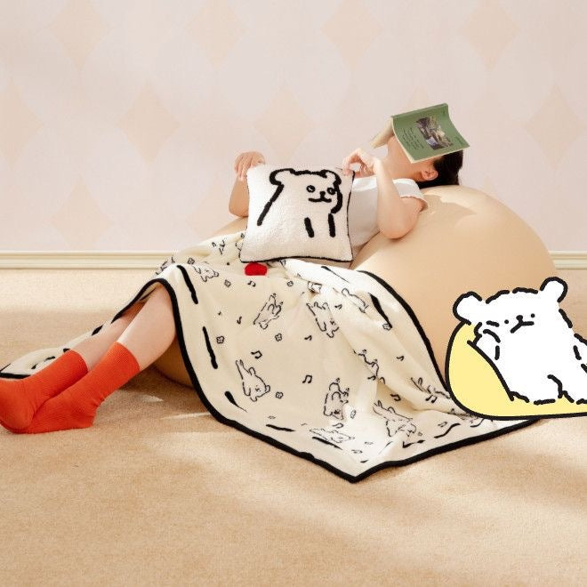 Fun Animal Pattern Blanket