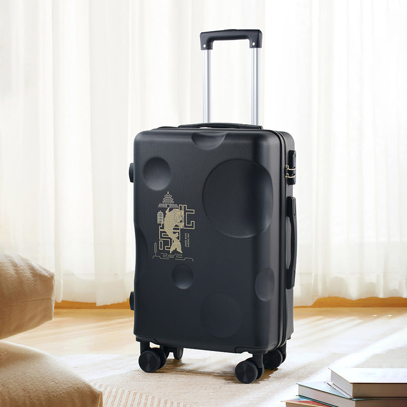 Ergonomic Hard-Shell Carry-On Suitcase Bowlift