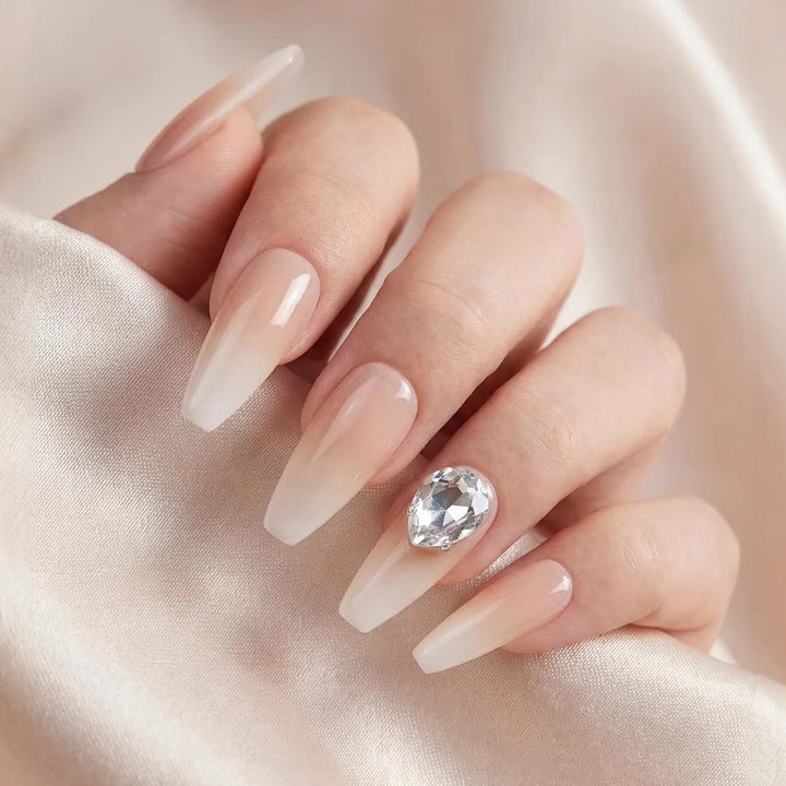 Elegant Long-Stiletto Nail Extensions Bowlift