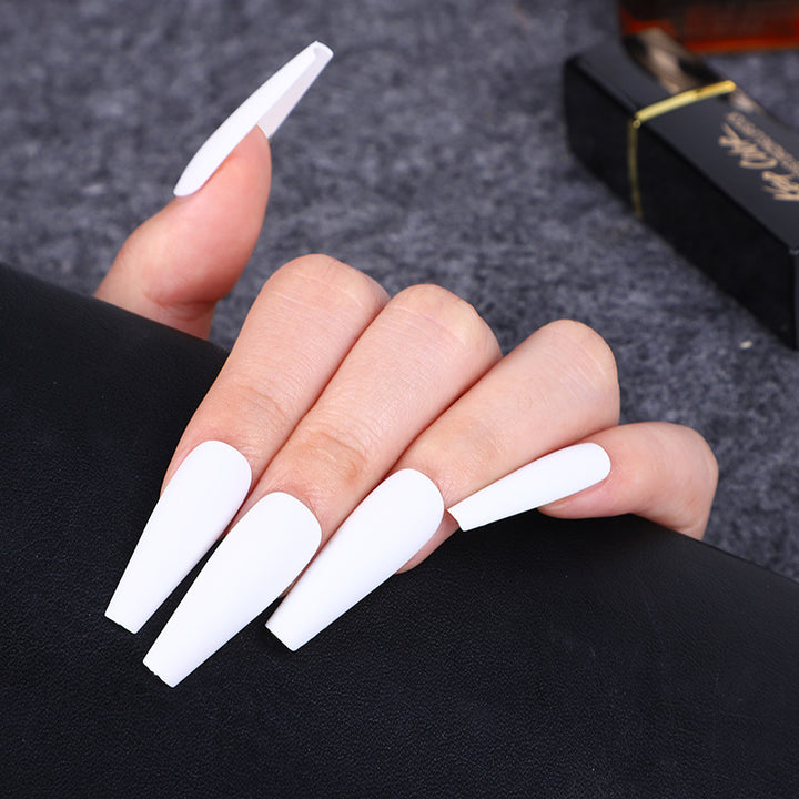 Artificial Nail Set in Trendy Neon Design Bowlift