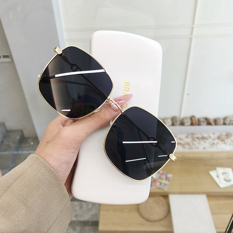 Women's geometric oversized sunglasses Bowlift