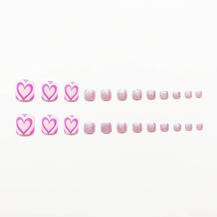 Heart-Themed Nail Art Extensions Bowlift