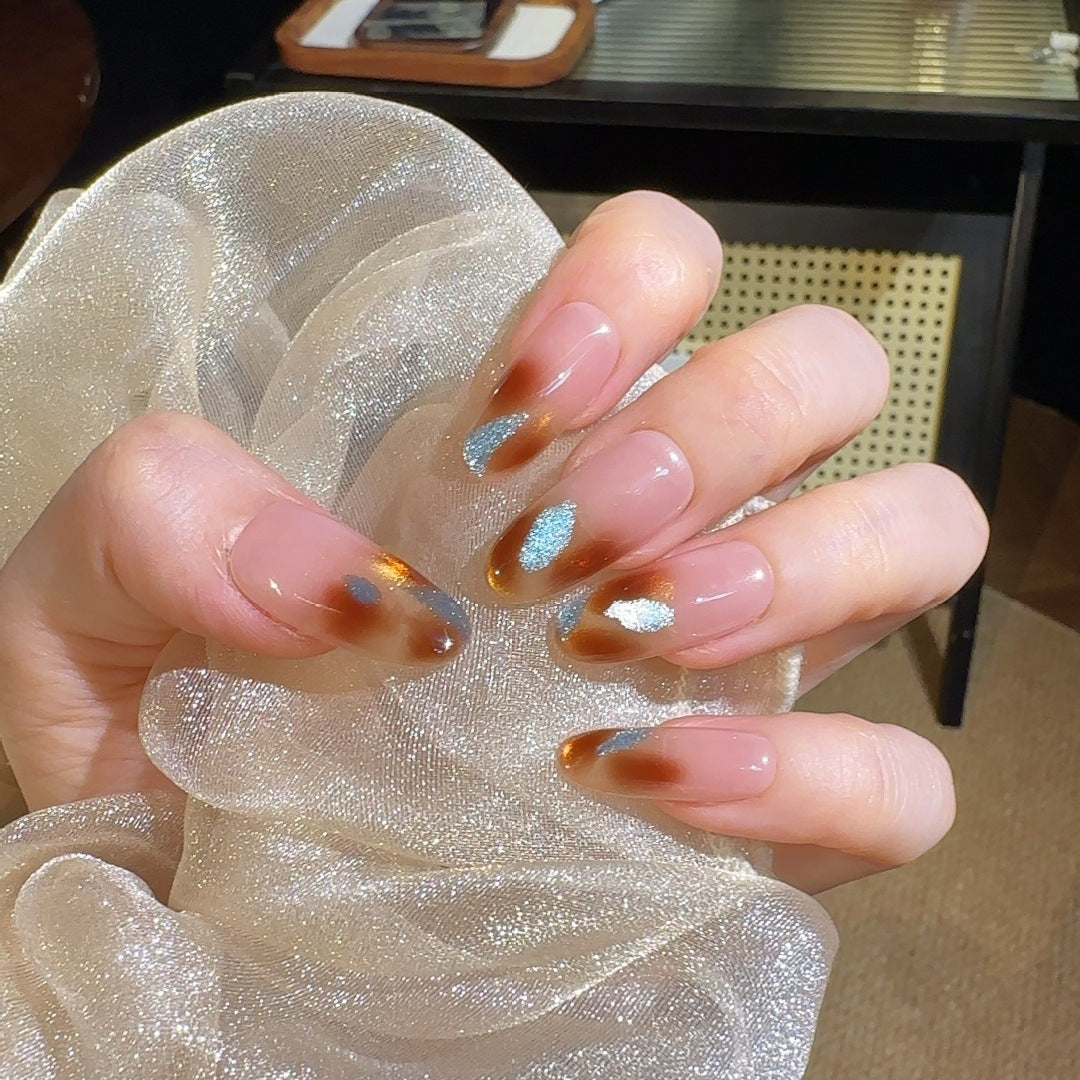 Artistic Gradient Press-On Nail Set Bowlift