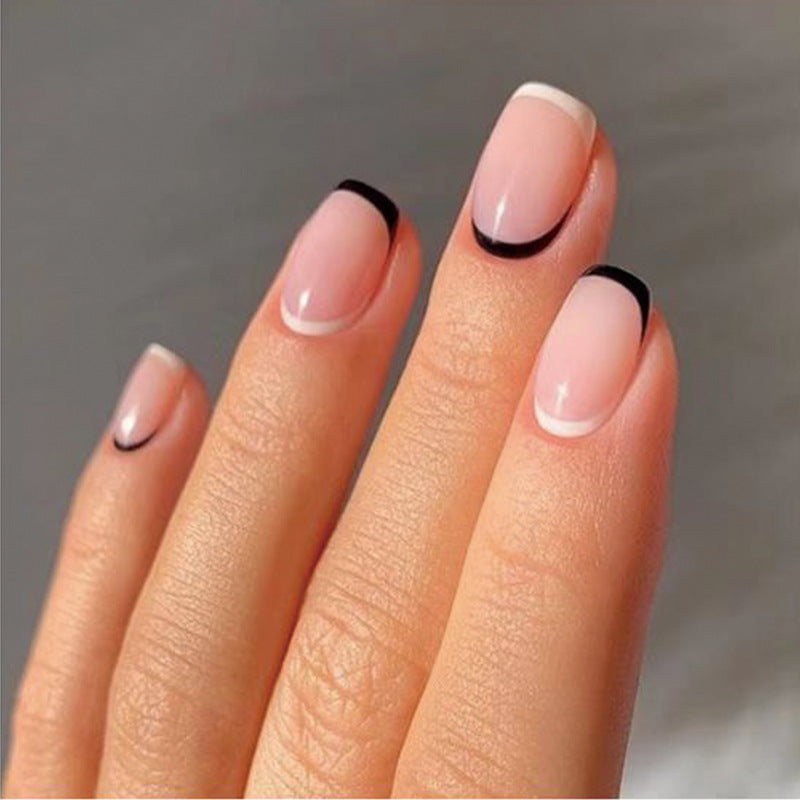 Artful nail art with elegant French tip designs Bowlift