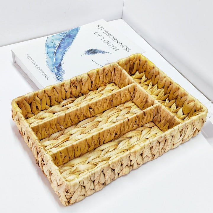 Rectangular Woven Storage Tray Bowlift