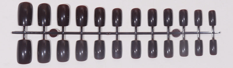 Natural Glossy Press-On Nail Tips Bowlift