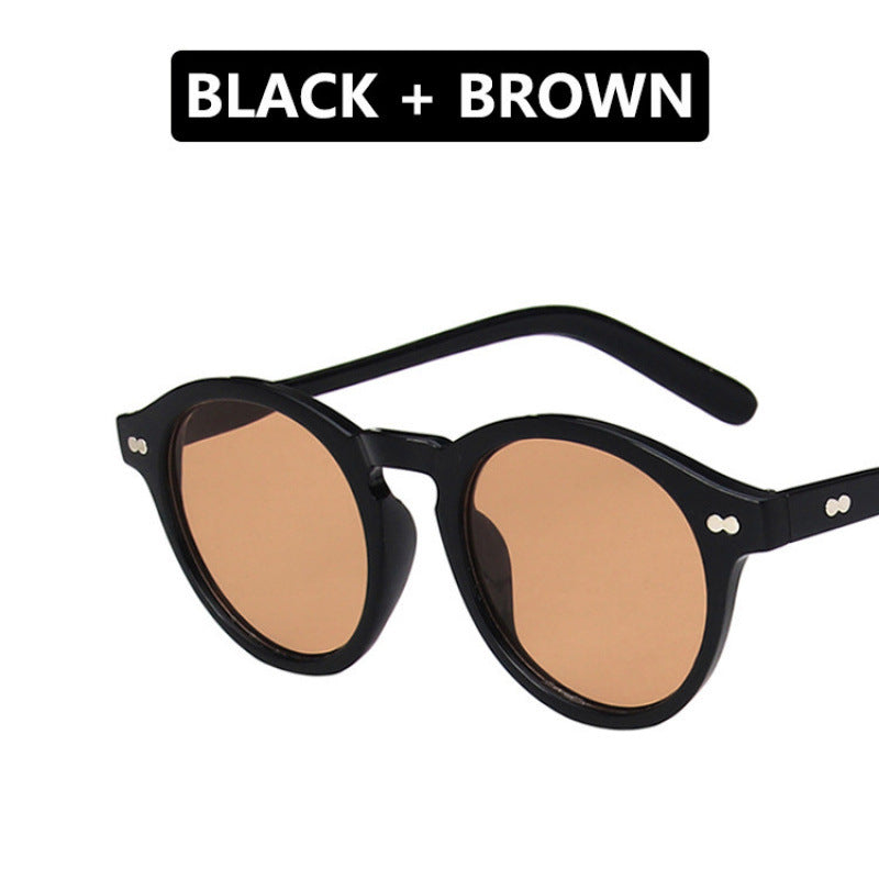 Women's fashionable round sunglasses Bowlift