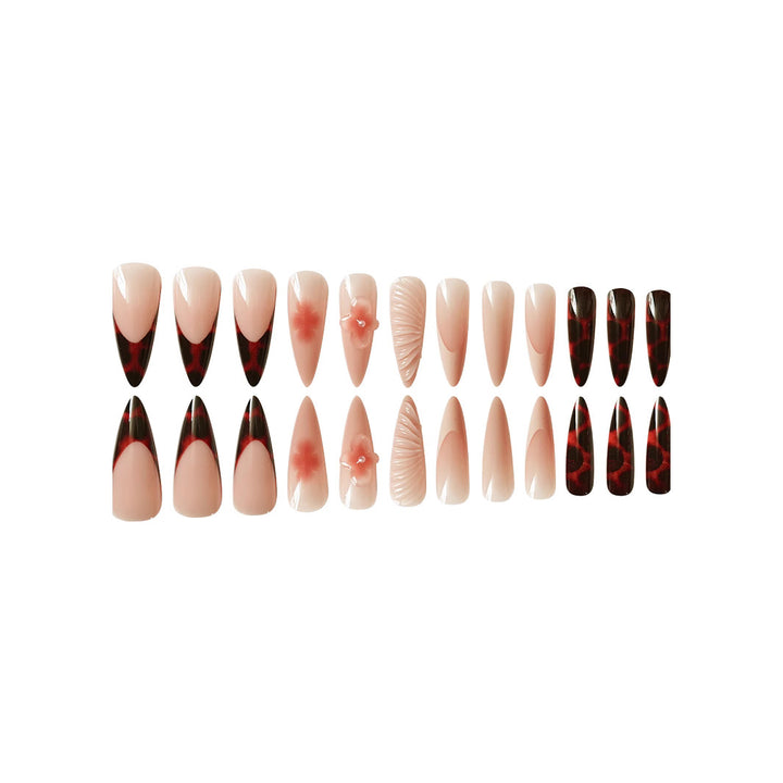 Premium Decorative Acrylic Nail Tips Bowlift