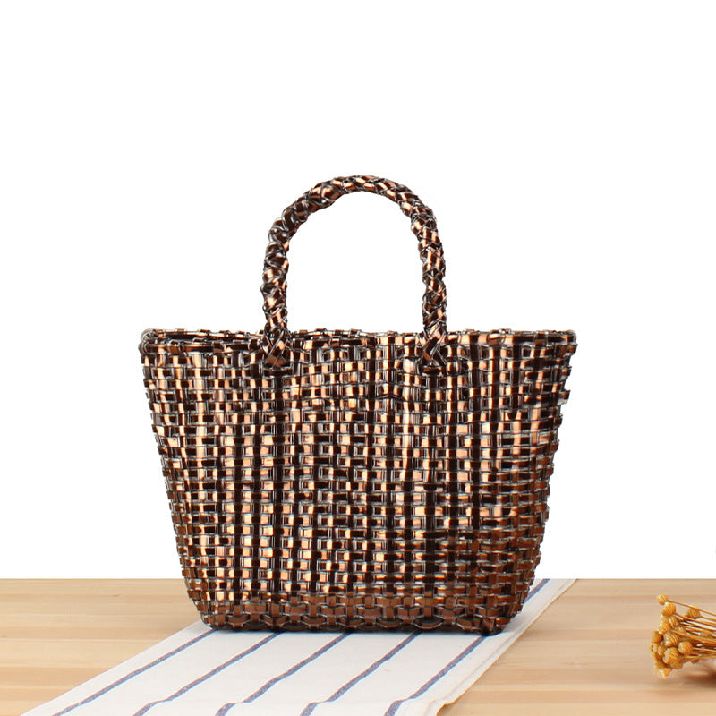 Refined wicker tote bag Bowlift