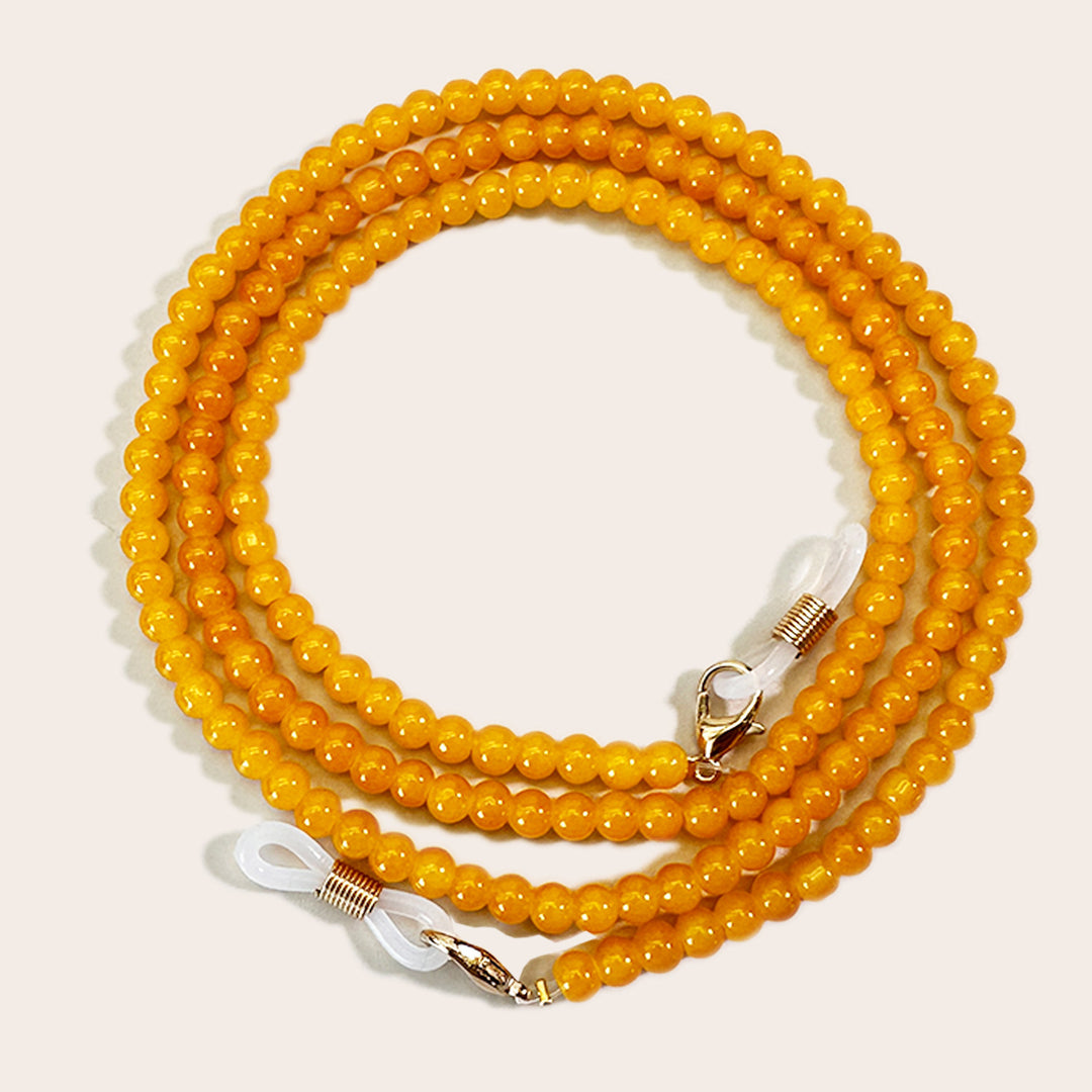 Stylish Beaded Eyewear Chain Bowlift