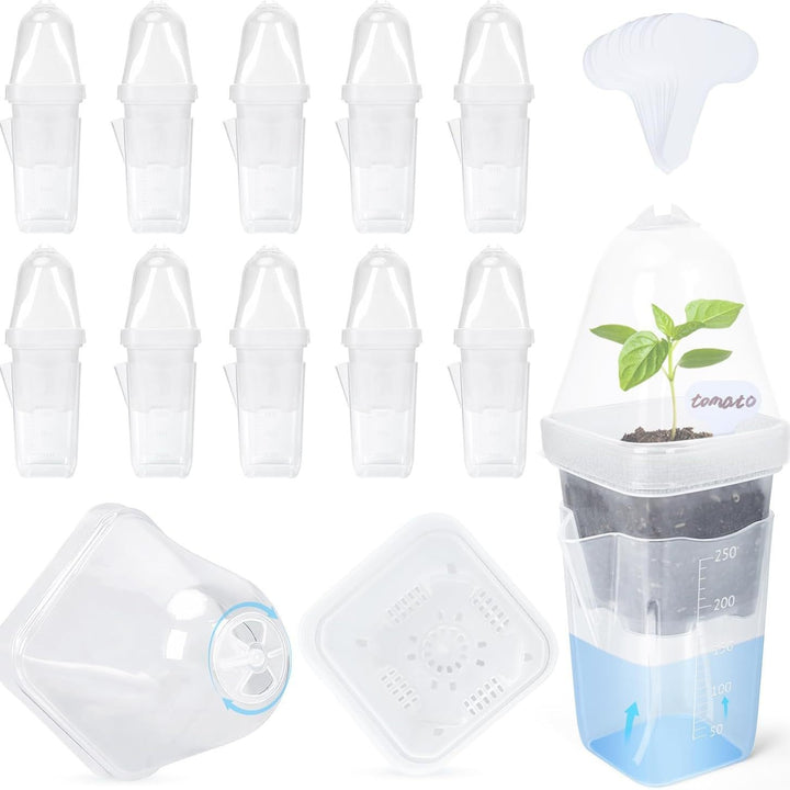 Self-Watering Seed Starting Pot Set Bowlift