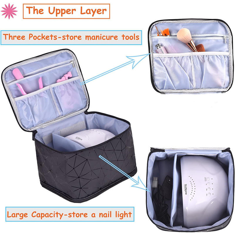 Multifunctional Cosmetic Organizer Bag Bowlift
