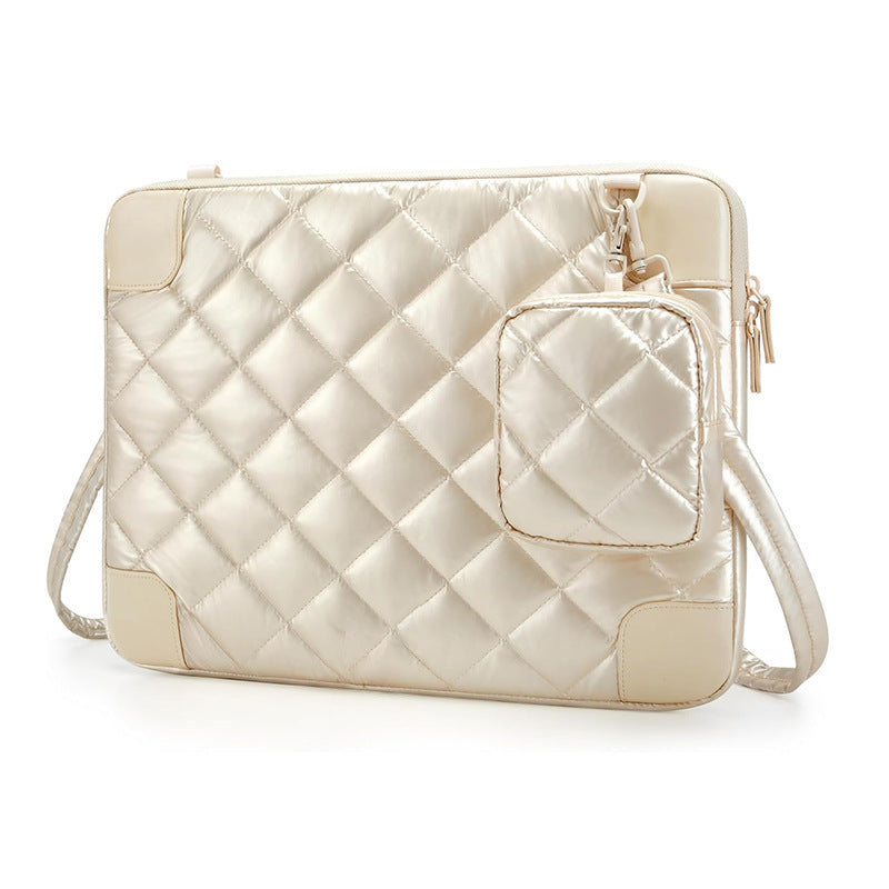 Padded Laptop Bag with Removable Shoulder Strap Bowlift