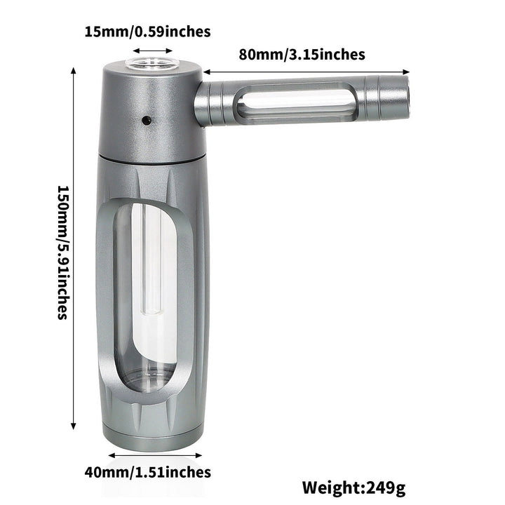 Premium Glass & Aluminum Water Bottle